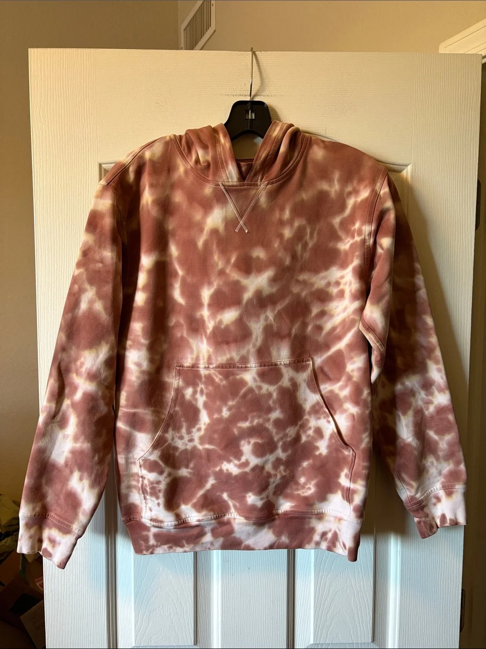 Lululemon All Yours Hoodie Tie Dye Fleece Sweatshirt size 4